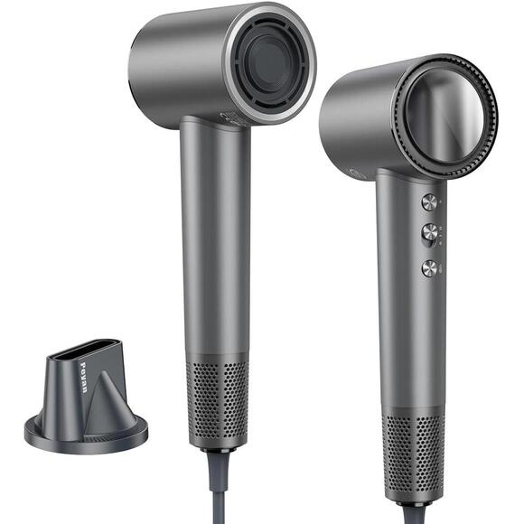 Other - Professional 3-Color LED‎ Ring Hair Dryer with Multiple Heat Settings